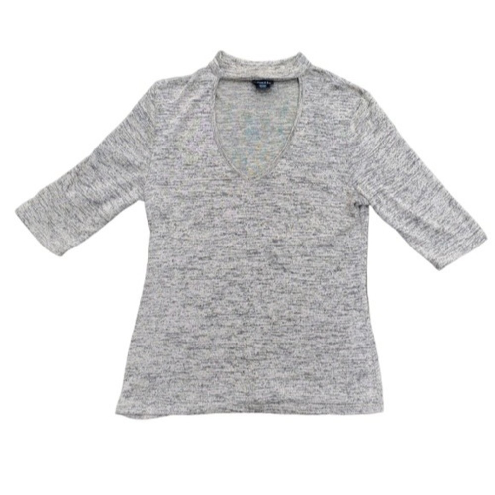 Beige Rue21 Keyhole Top - Picture 7 of 10